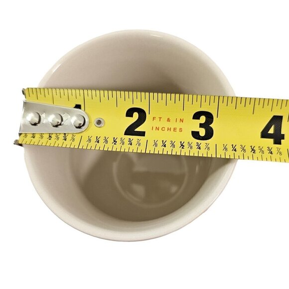 Temptations Tara Orange Spike Polka Dot 10 Oz Ceramic Coffee Tea Mug – Set of 2 - Picture 7 of 16